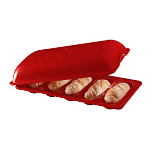 MiniBaguettes Baker Burgundy Fackelmann Housewares